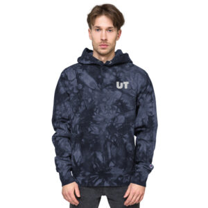 UT Embroidered Unisex Champion Tie-dye Hoodie