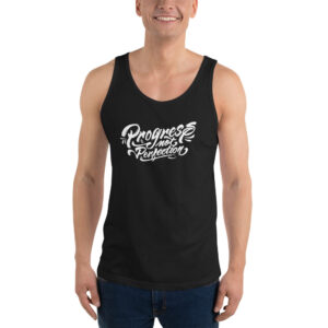 Progress Not Perfection Unisex Tank Top